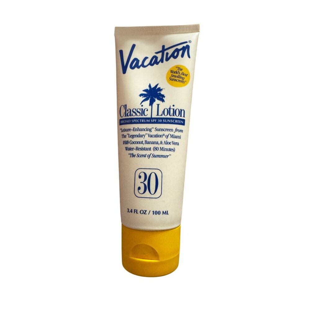 Vacation Classic Lotion‎ SPF 30 Sunscreen 3.4 Fl Oz Skincare Beauty Anti-Aging